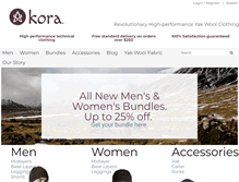 Tablet Screenshot of kora.net